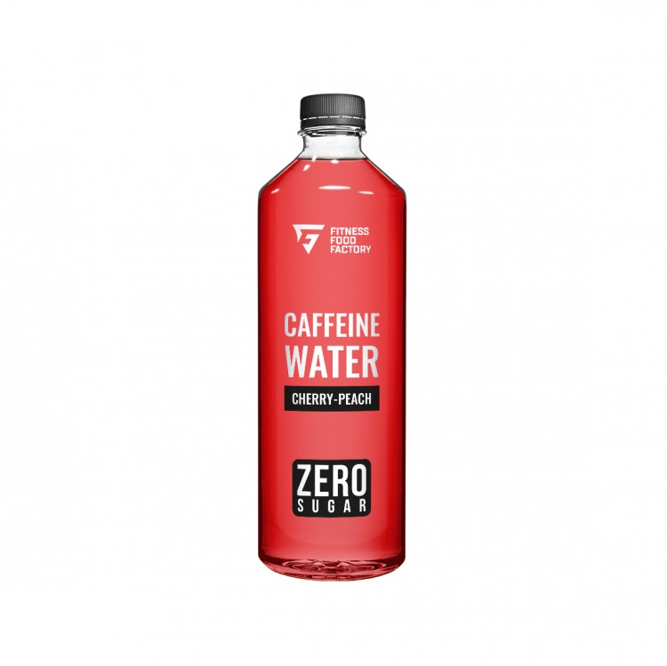 Напиток слабогазированный Caffein water, 0,5 л (Fitness Food Factory)